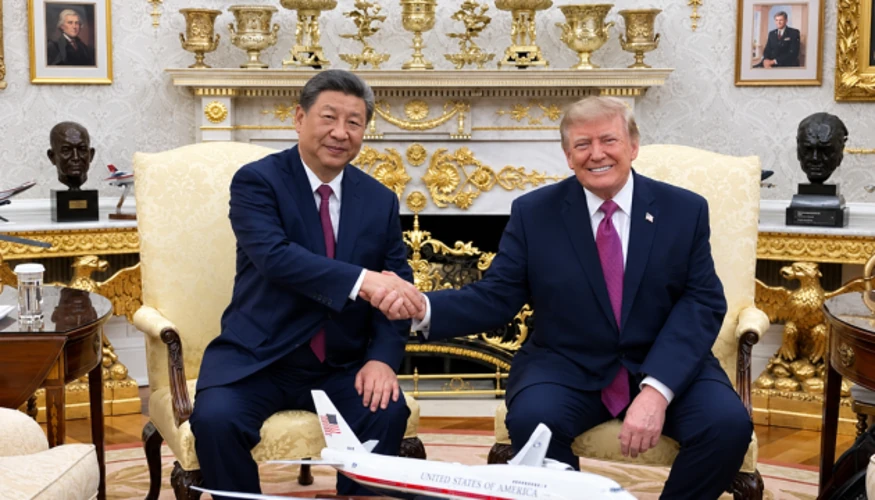 Сі Цзіньпін та Дональд Трамп